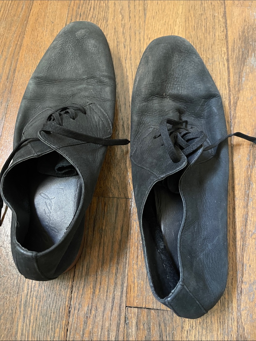 Black Men's Leather Lace-Up Shoes Esquivel’s